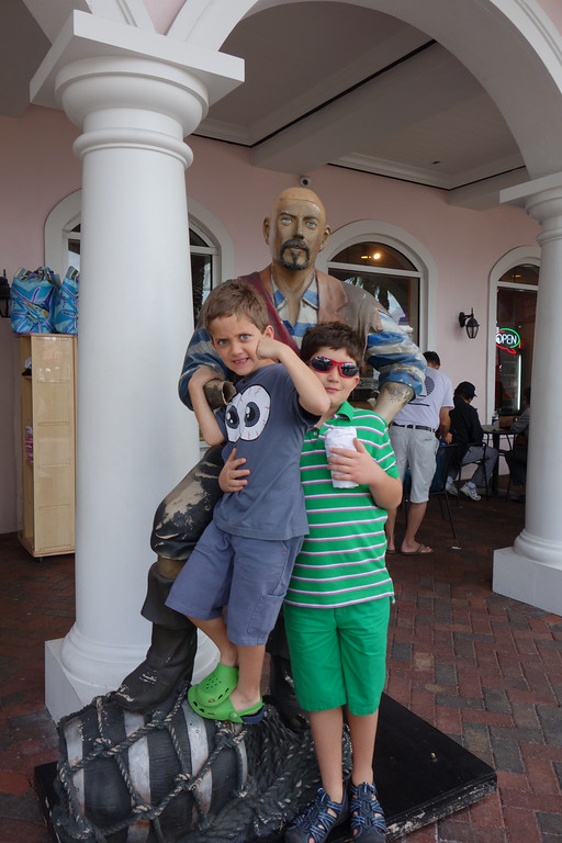 Chris Sendi - More pirates! Christian and Nicholas hanging out with BlackBeard and Rum Cake!