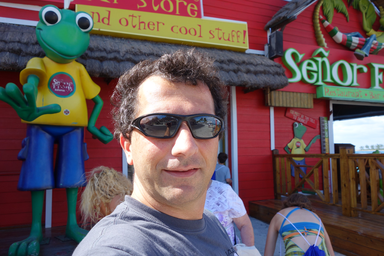 Chris Sendi - at Senor Frogs, Nassau, Bahamas!