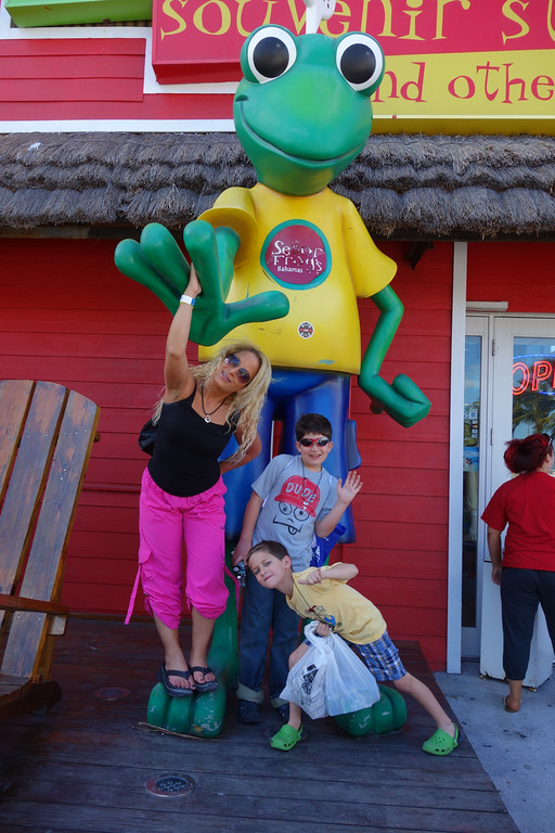 Chris Sendi - Senor Frogs, Nassau, Bahmas - Getting rowdy! With Sherry Sendi, Christian, and Nicholas!