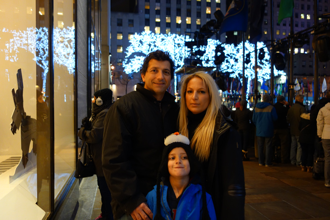 Chris Sendi - Rockefeller Center New York 2014