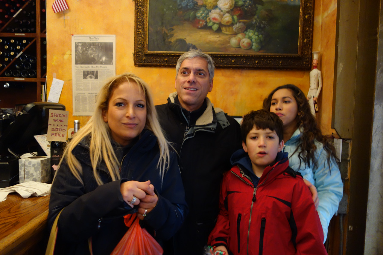 Chris Sendi - New York Family trip 2014