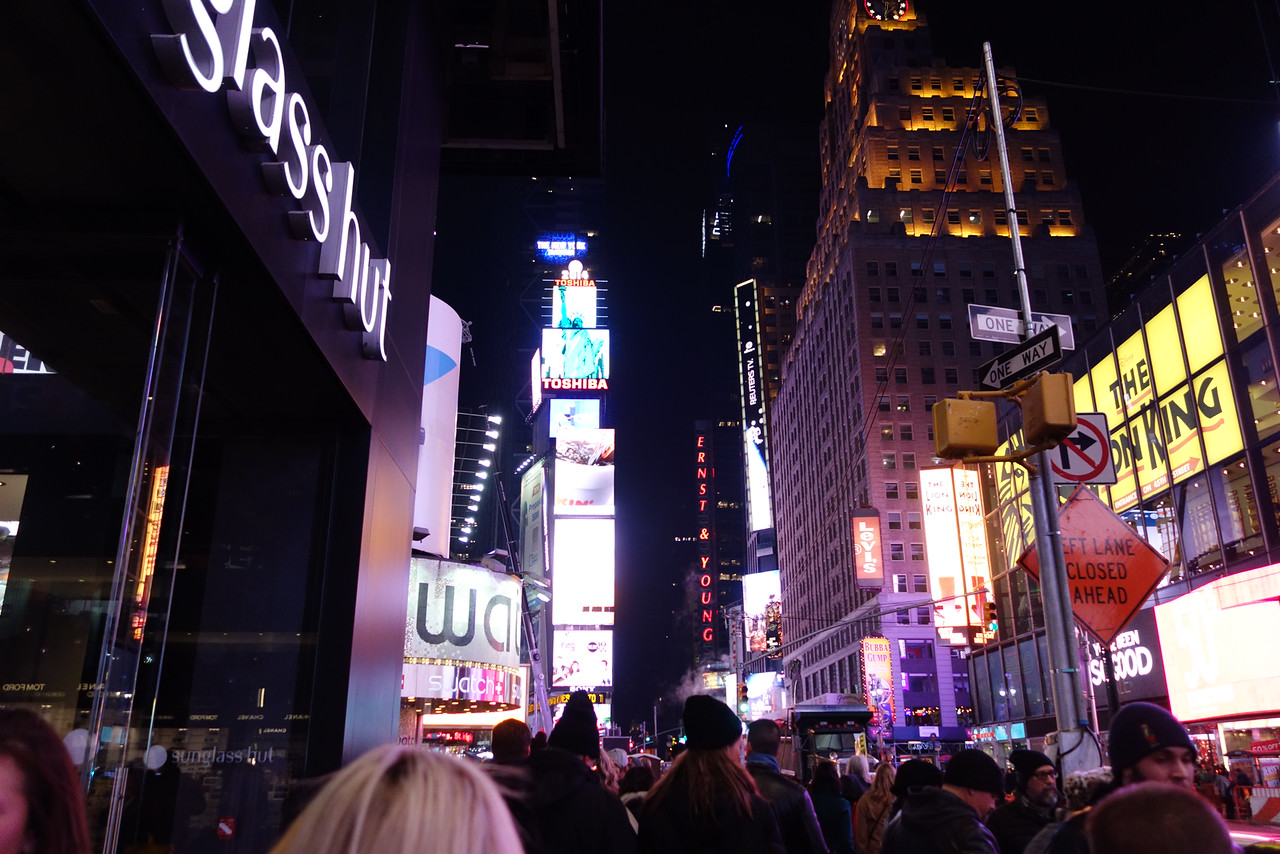 Chris Sendi - Times Square 2014
